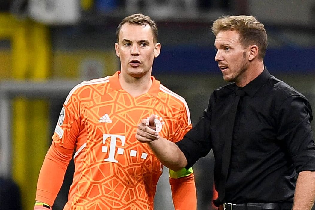 Manuel Neuer (links) und Julian Nagelsmann: Holt der Bundestrainer den Bayern-Keeper zurück zum DFB?