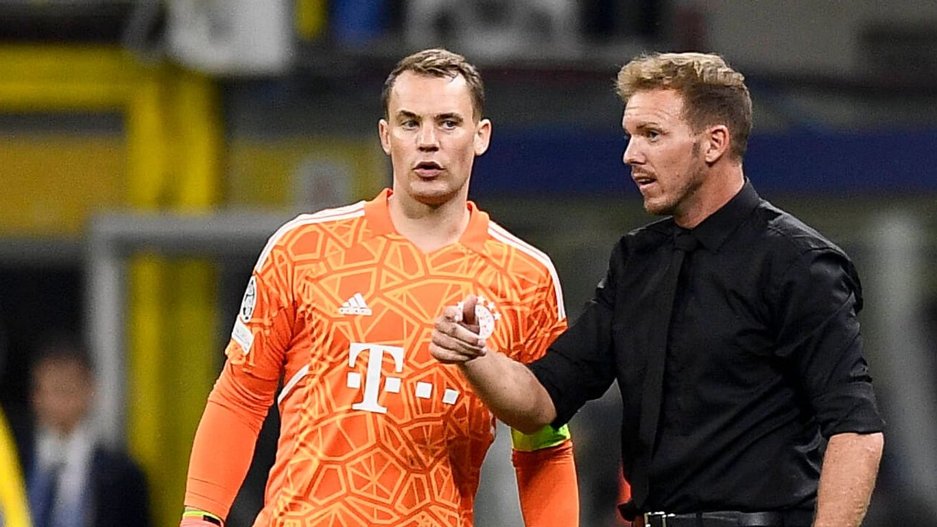 Manuel Neuer (links) und Julian Nagelsmann: Holt der Bundestrainer den Bayern-Keeper zurück zum DFB?