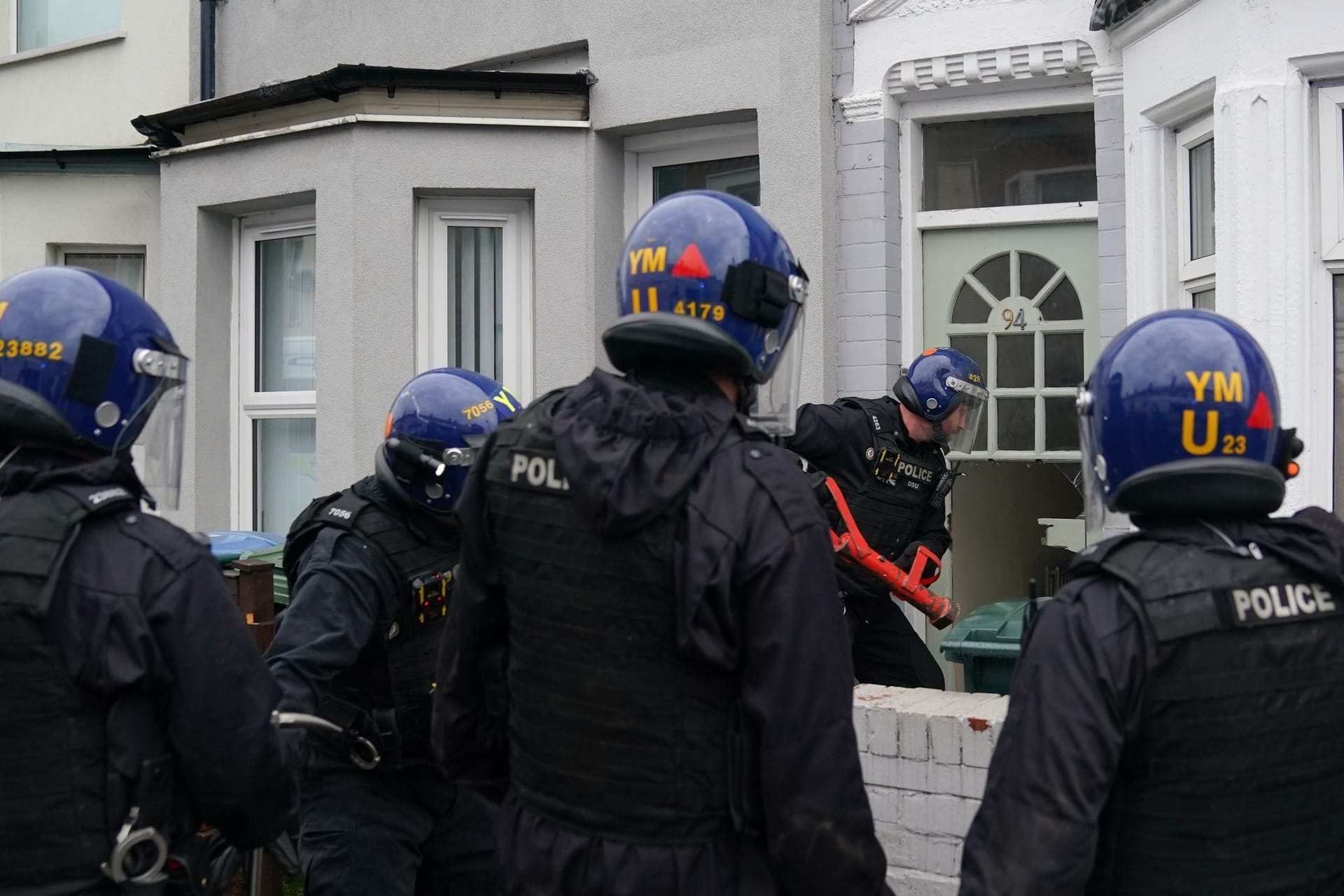 Großeinsatz in Großbritannien