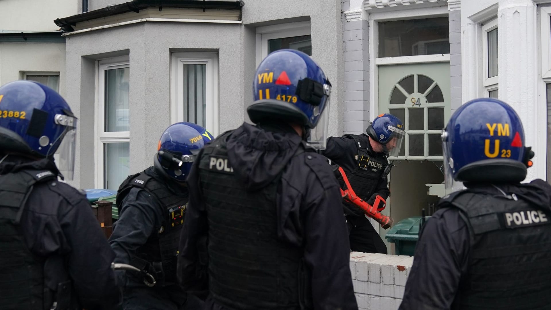 Großeinsatz in Großbritannien Großeinsatz in Großbritannien