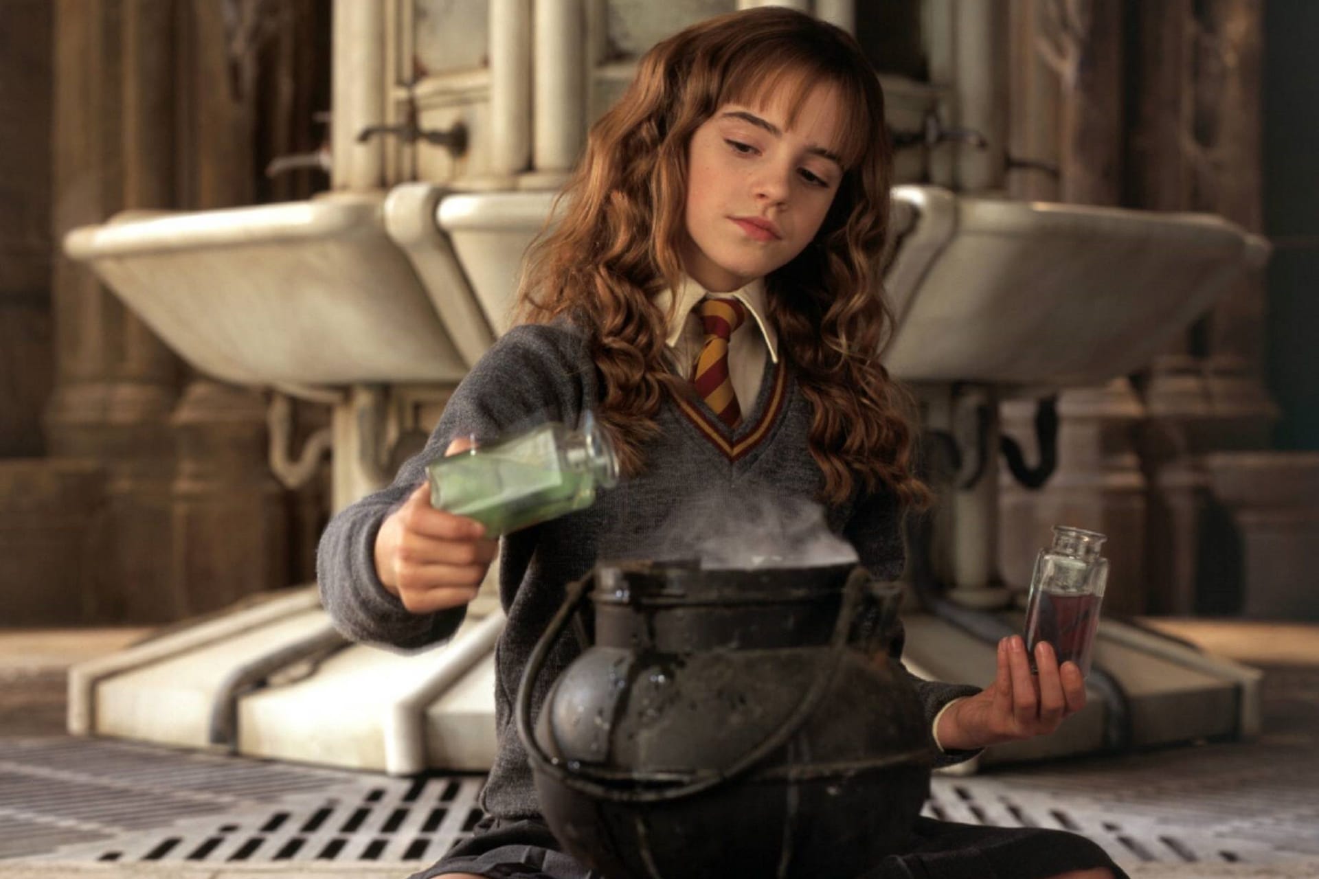 Emma Watson in ihrer Durchbruchsrolle als Hermine Granger.
