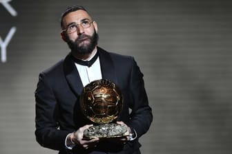 Karim Benzema: Er gewann den Ballon d'Or im vergangenen Jahr.