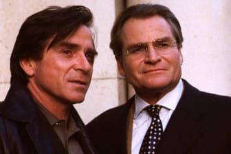 Elmar und Fritz Wepper 1996: In der ZDF-Serie "Zwei Brüder" waren sie als Brüder zu sehen.