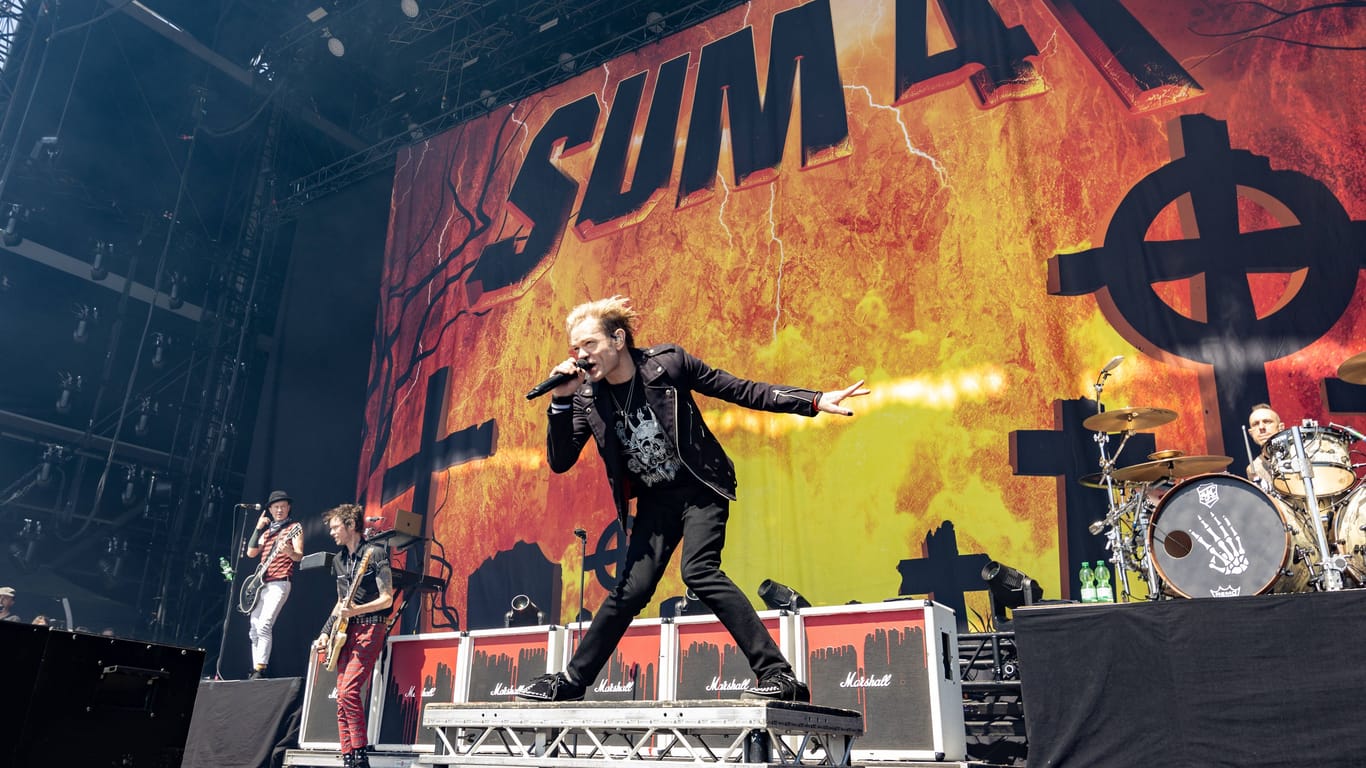 Sum 41 bei Rock am Ring 2023: Die Band wird im kommenden Jahr beim Hurricane Festival auftreten.