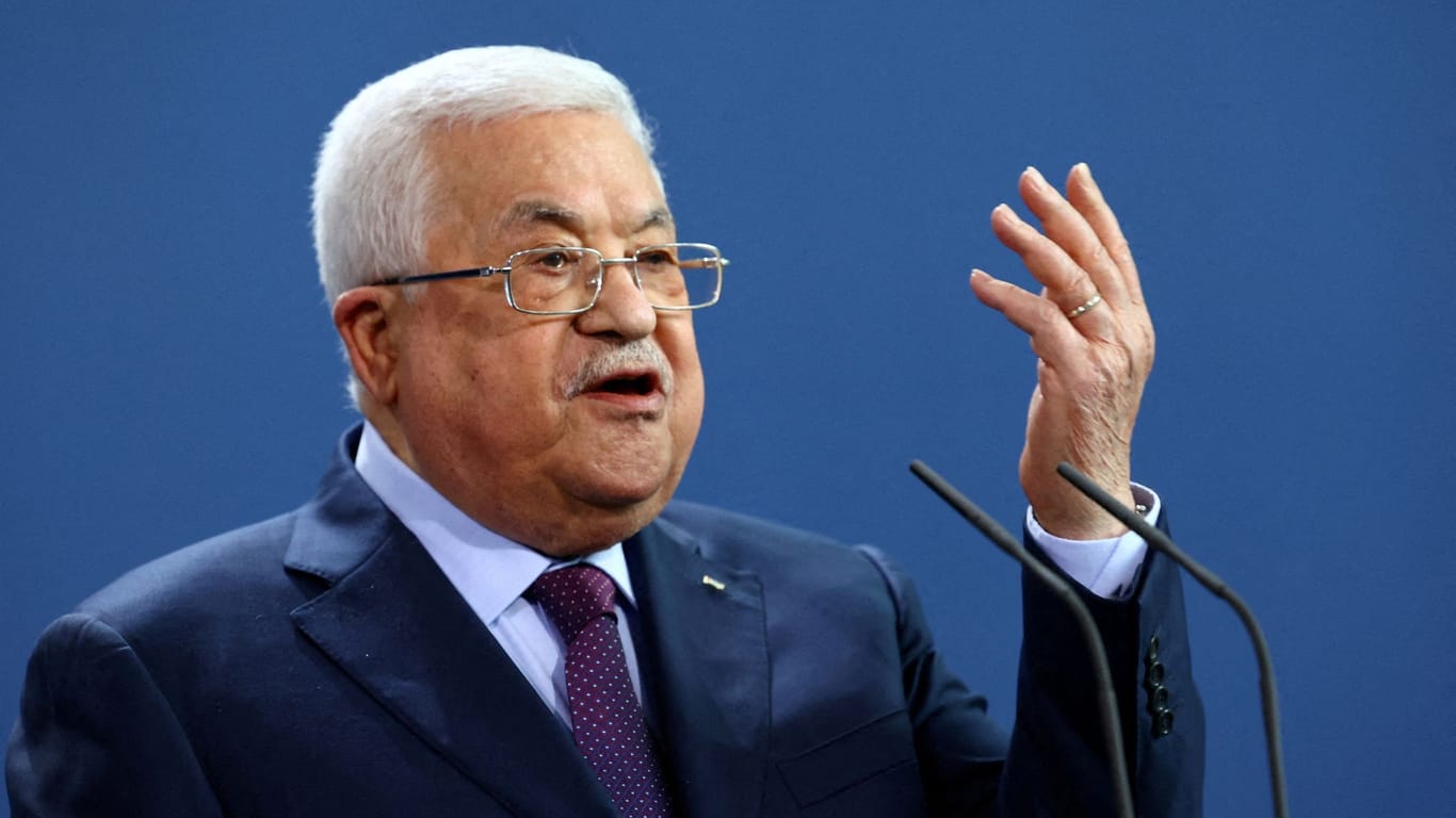 Mahmoud Abbas (Archivbild): Der Palästinenserpräsident hat auf dem Gipfel in Ägypten erklärt, sein Volk würde Gaza nicht verlassen.