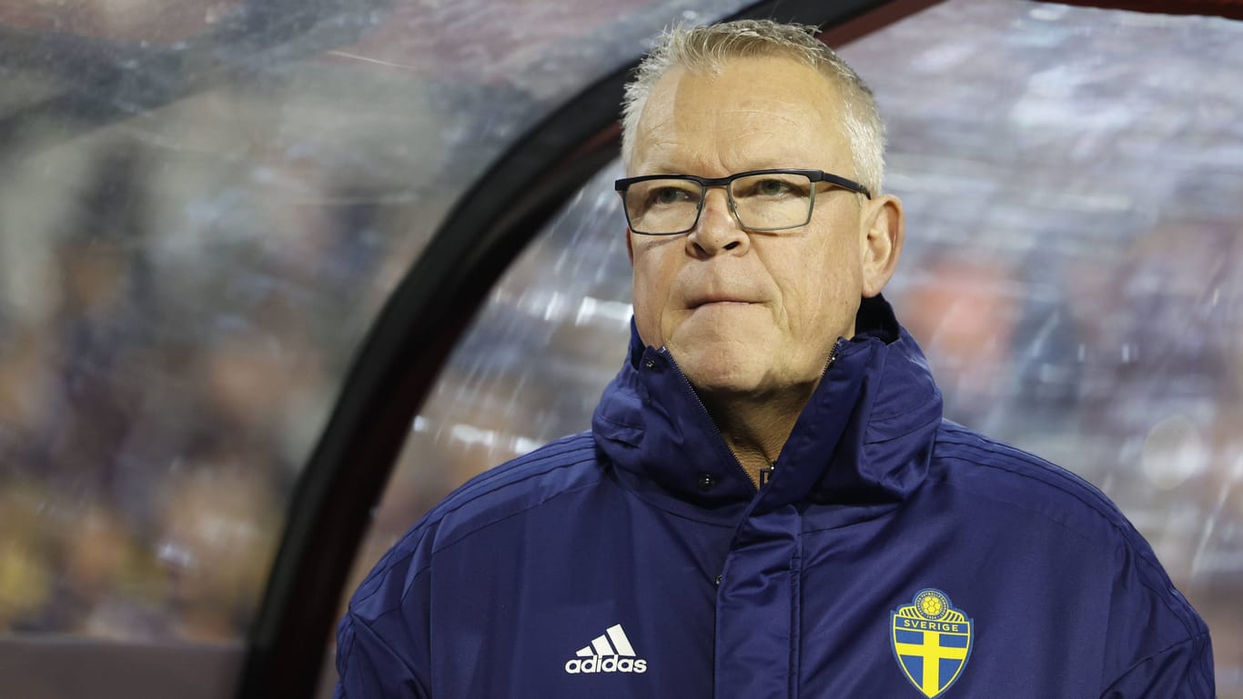 Janne Andersson: Der schwedische Nationaltrainer wollte die Partie mit seiner Mannschaft nicht zu Ende spielen.
