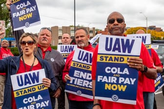 Mitglieder der UAW: Ford und die Gewerkschaft haben sich geeinigt.