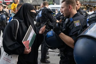 Pro-Palästina Kundgebung in Frankfurt