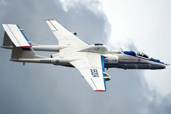 Die M-55 Geophysica hält bis heute den Höhenrekord für ein Flugzeug ihrer Gewichtsklasse.