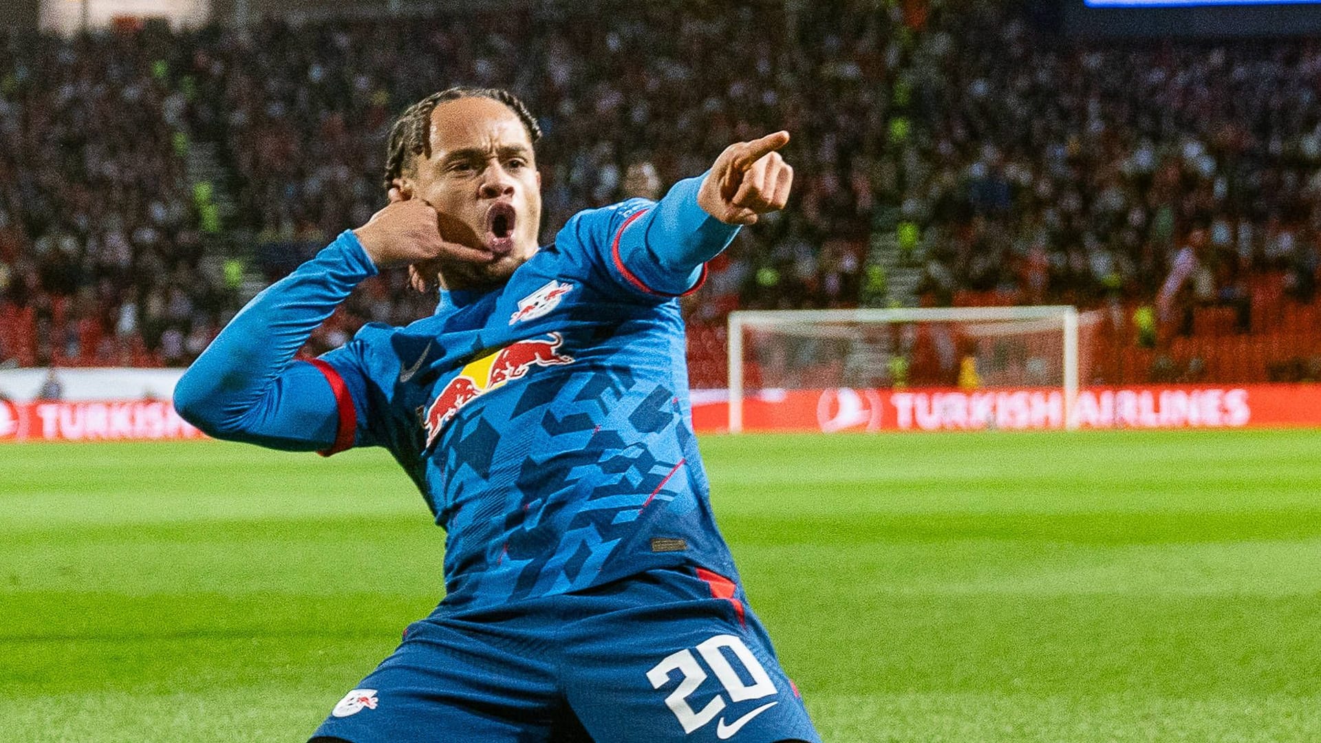 Xavi Simons: Er erzielte den ersten Treffer für Leipzig.