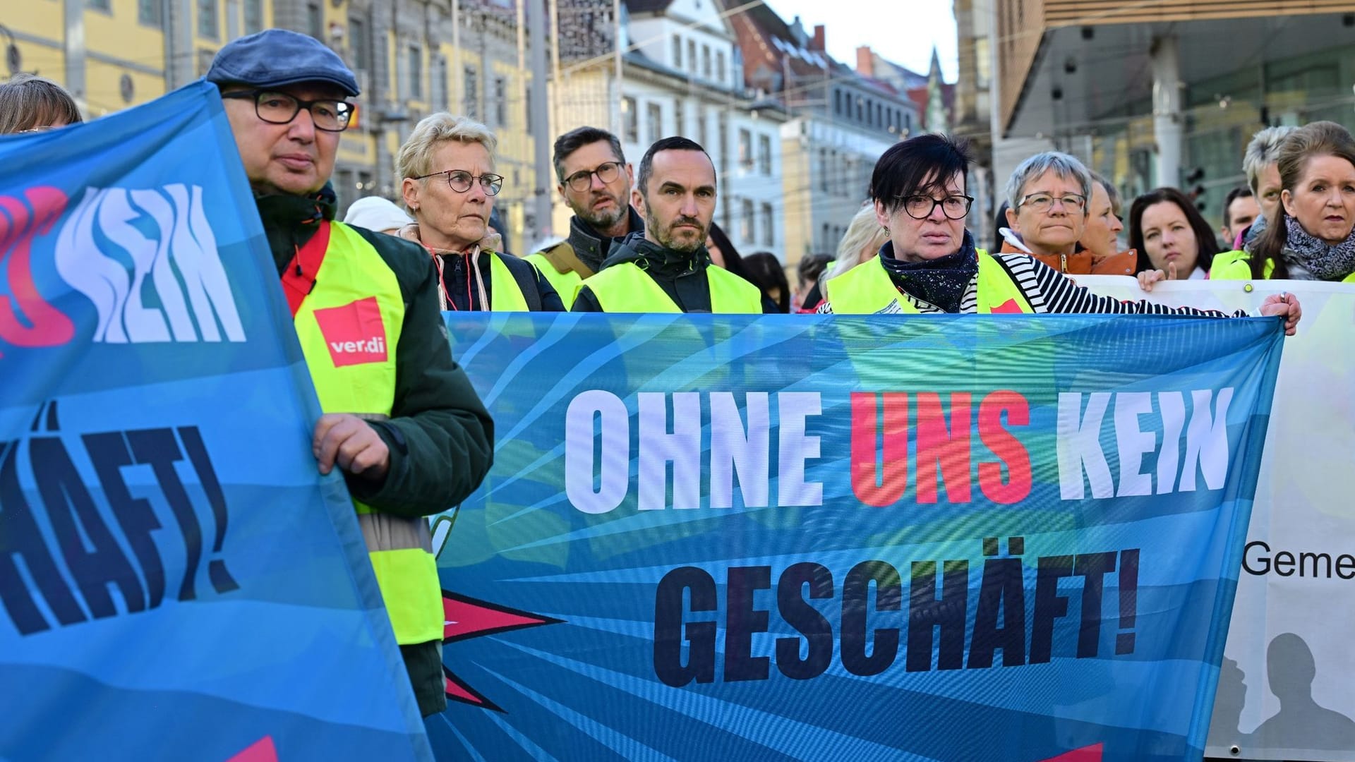 Warnstreik in Thüringen Warnstreik in Thüringen
