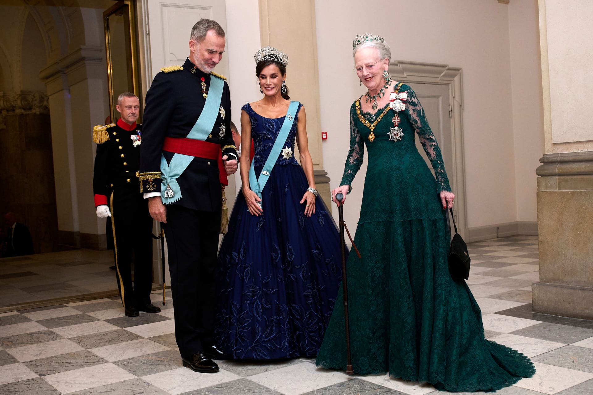 Das Gala-Dinner fand im Schloss Christiansborg statt.