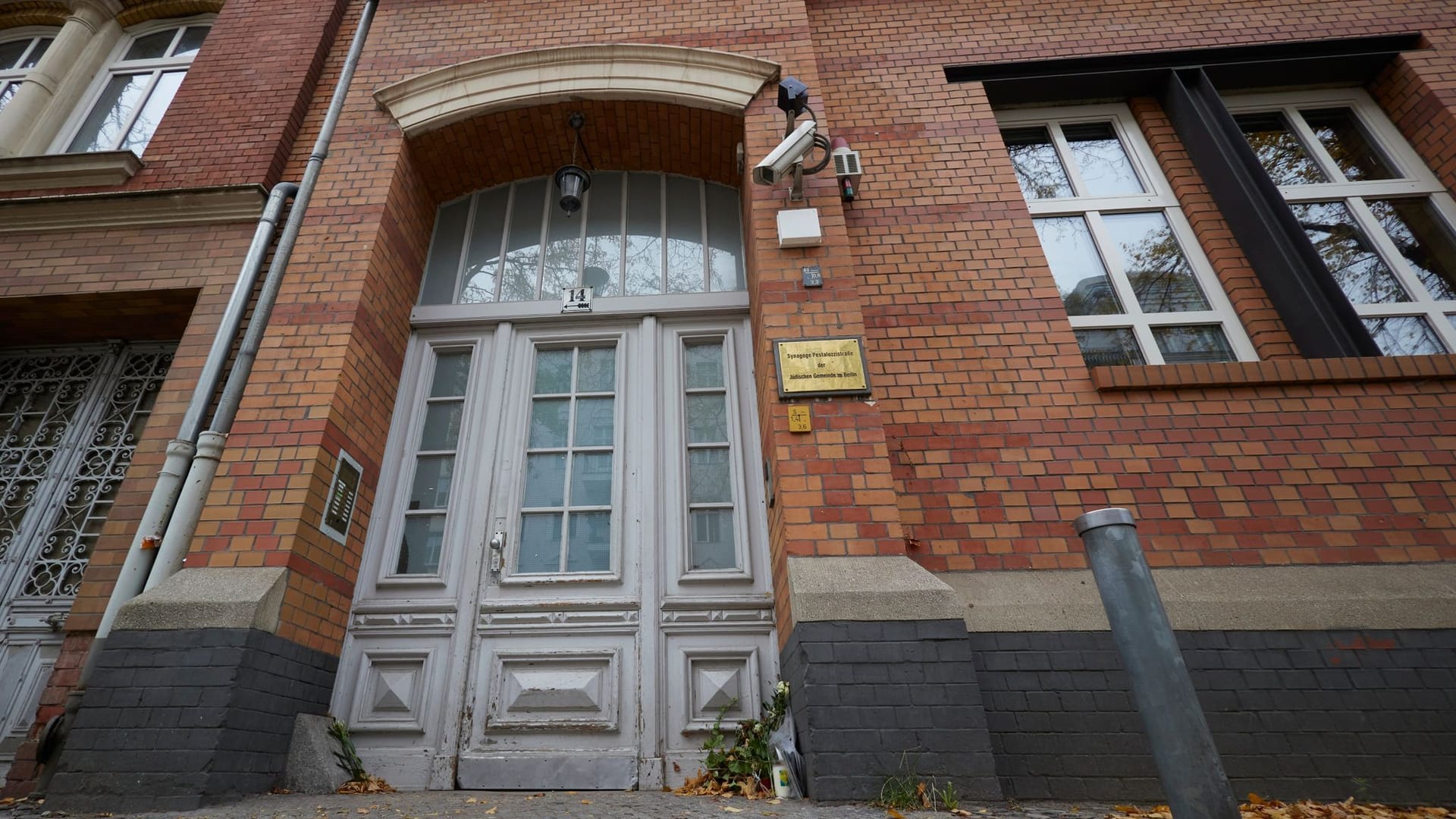 Synagoge in der Pestalozzistraße Synagoge in der Pestalozzistraße