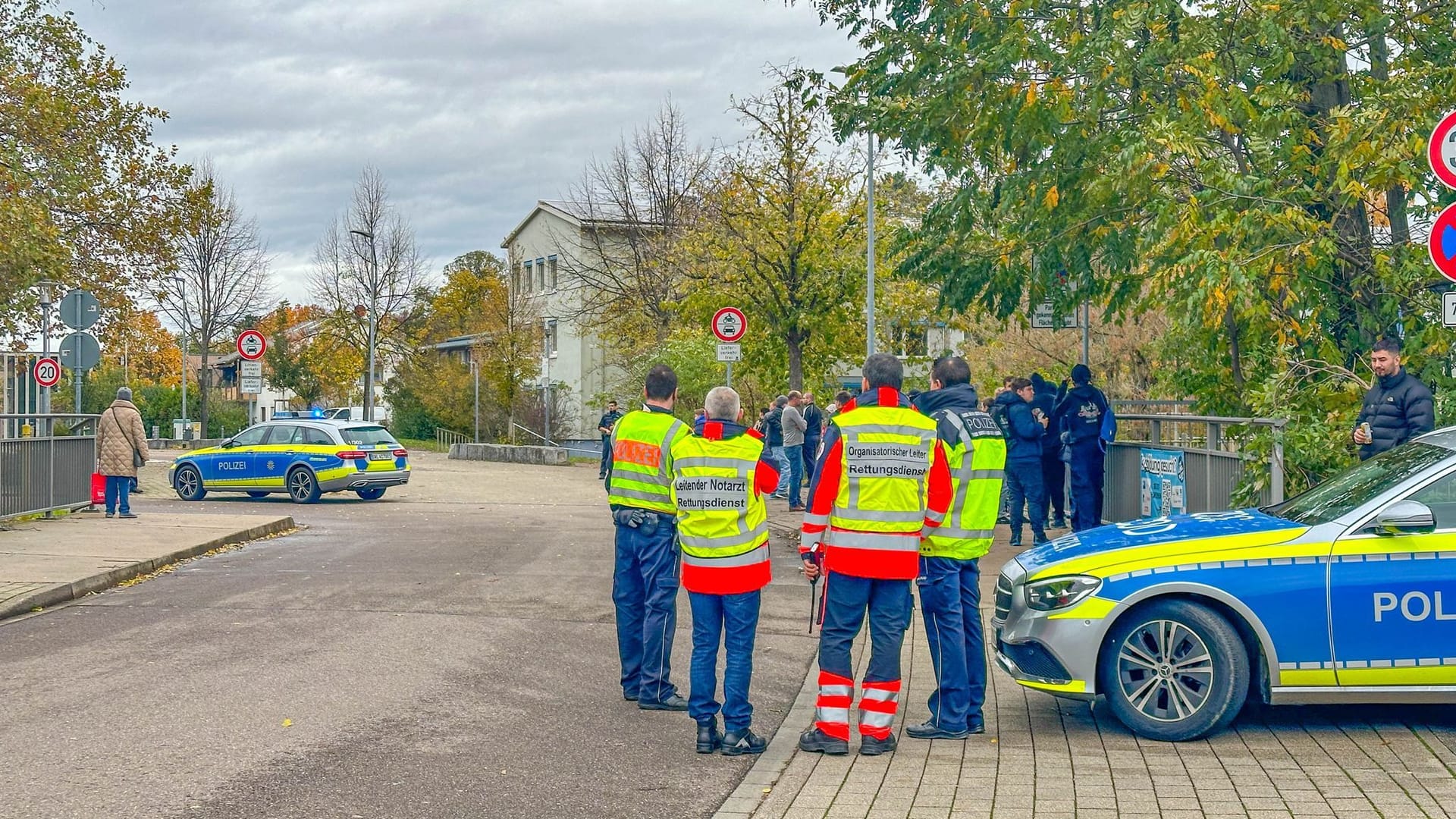 Großeinsatz an Schule in Offenburg Großeinsatz an Schule in Offenburg