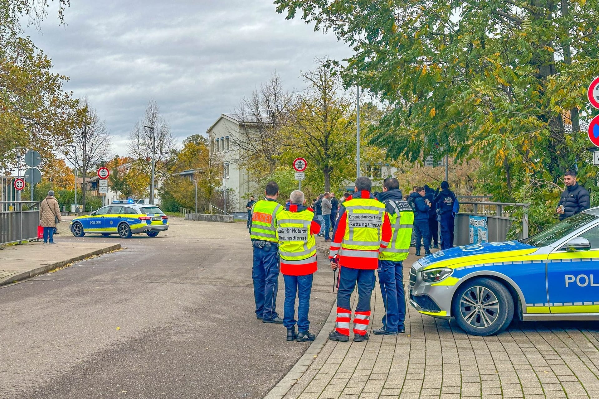 Großeinsatz an Schule in Offenburg