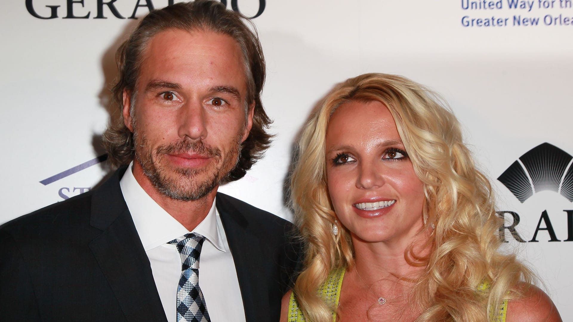 Jason Trawick und Britney Spears im Jahr 2011