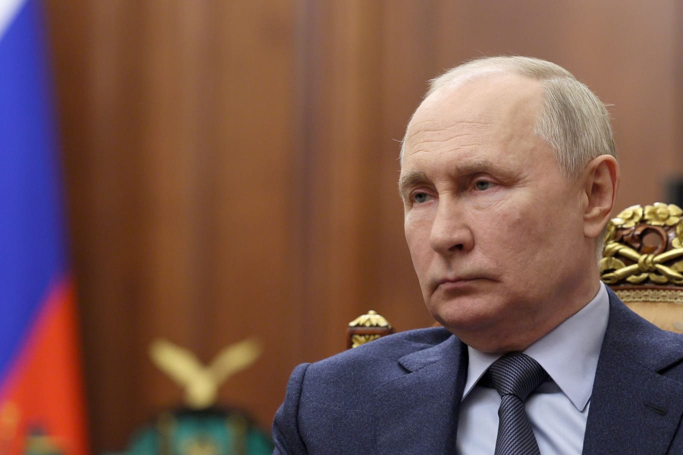 Wladimir Putin: Eine Umfrage sieht kaum noch Rückhalt für seinen Krieg gegen die Ukraine.