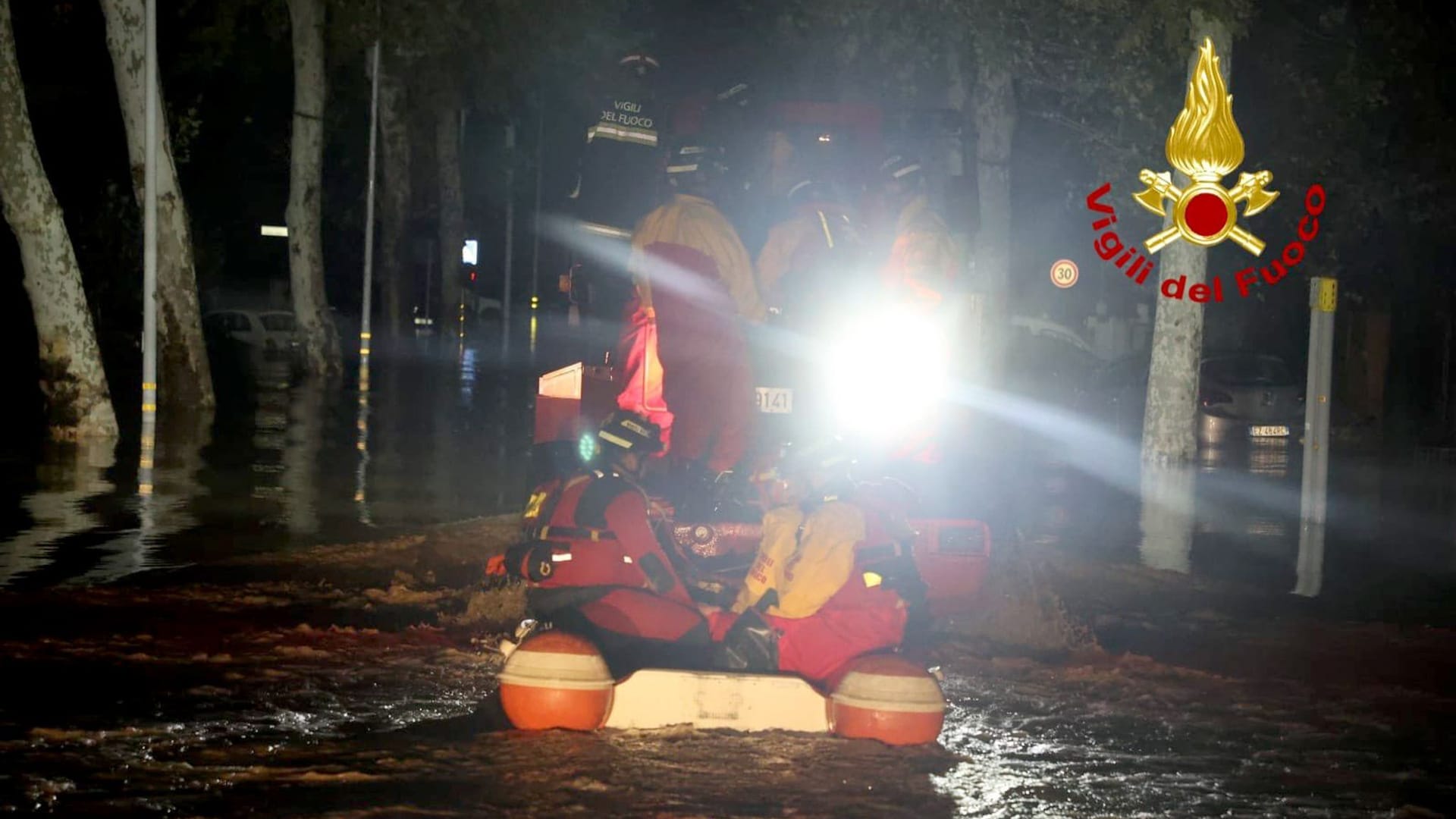 Unwetter in der Toskana