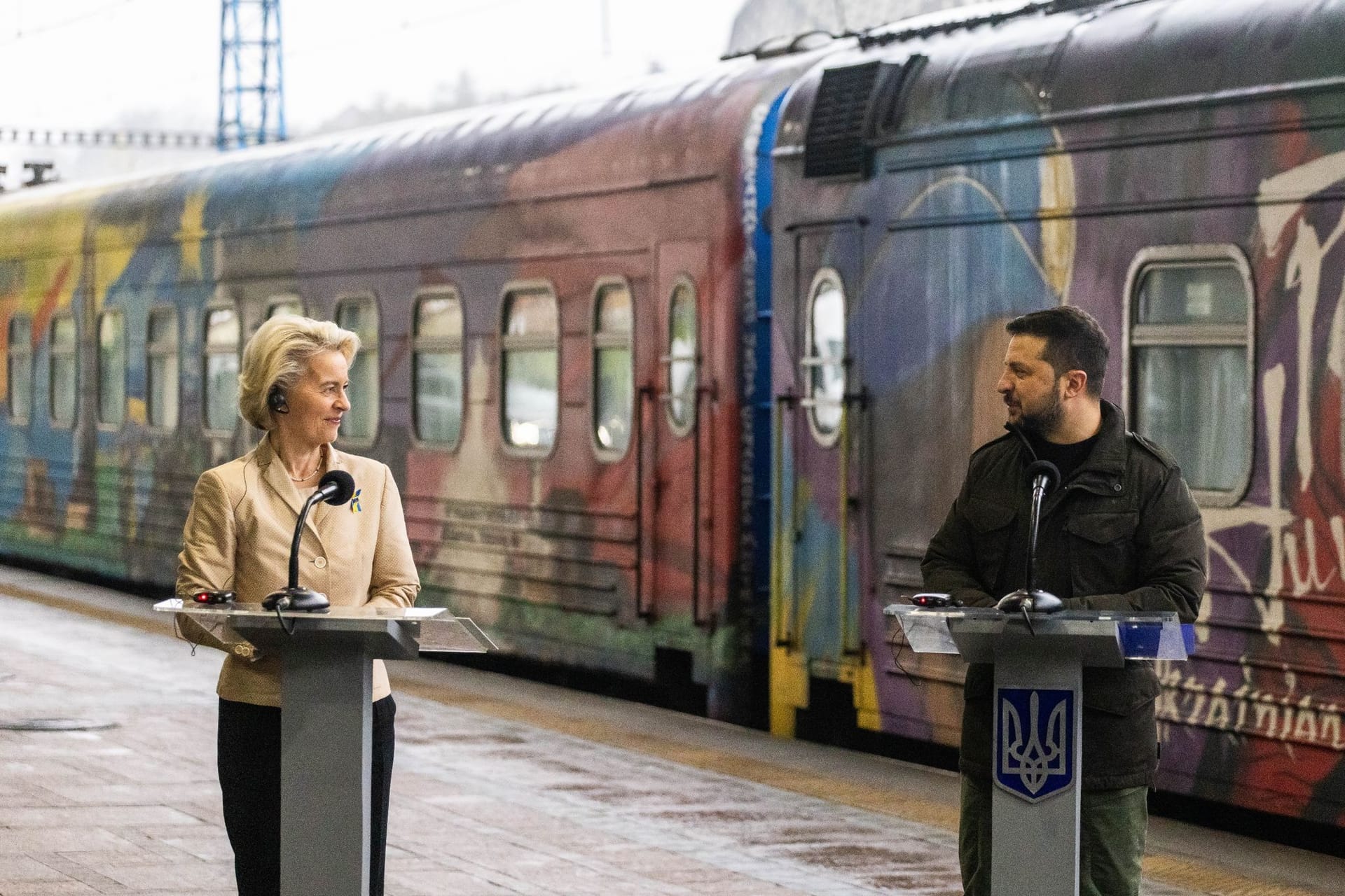 Ursula von der Leyen in Kiew