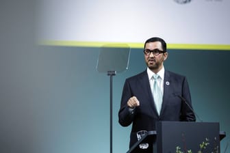 Sultan Ahmed al-Dschaber (Archivbild): Der Chef des staatlichen Ölkonzerns Adno hat den Vorsitz der COP28 inne.
