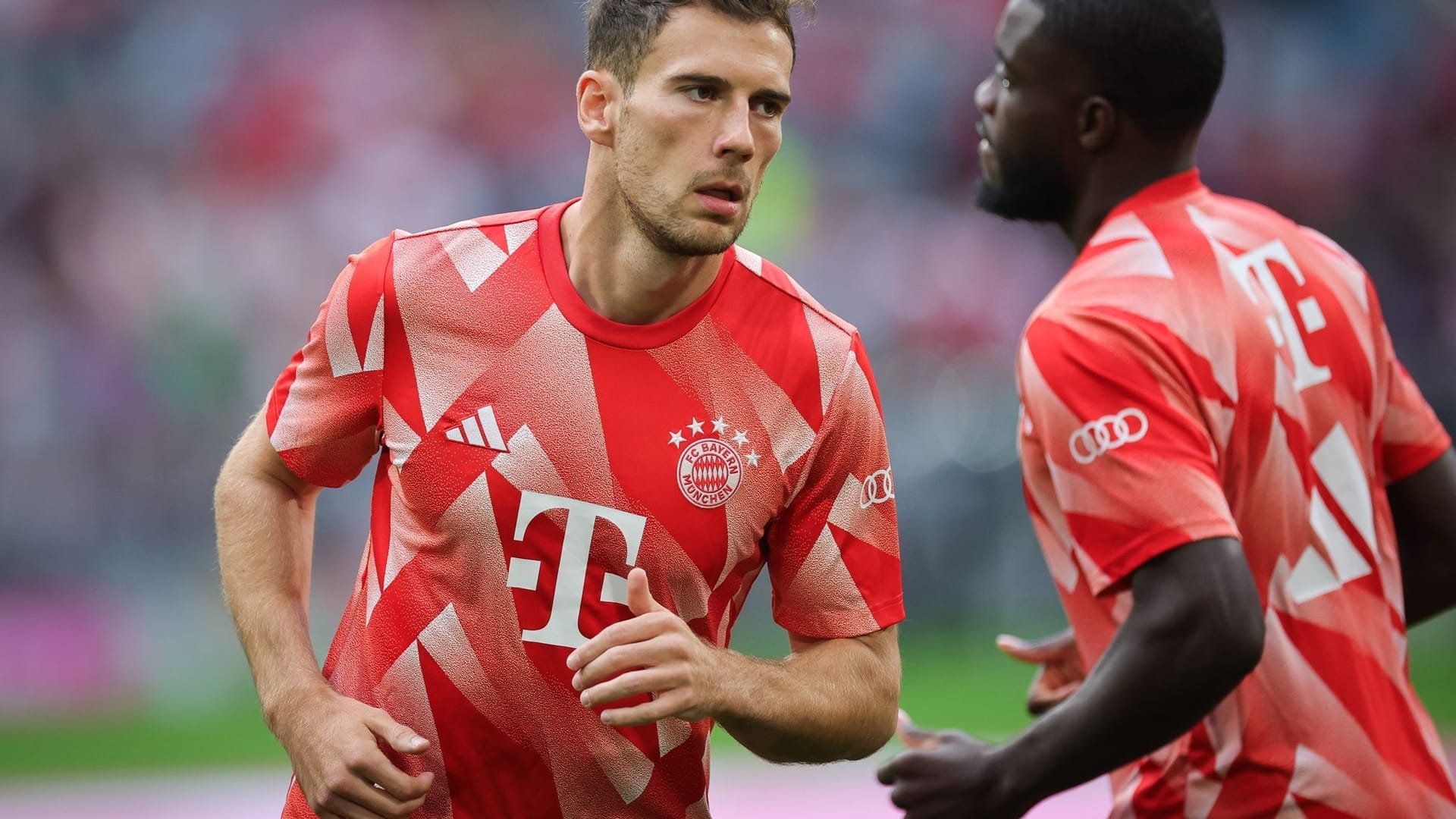 Goretzka und Upamecano Goretzka und Upamecano