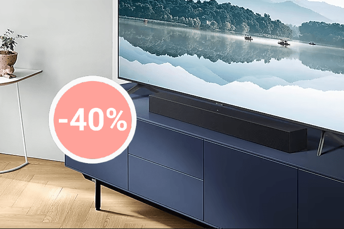 Lidl-Schnäppchen: Sparen Sie heute beim Kauf einer Soundbar von Samsung ganze 40 Prozent.