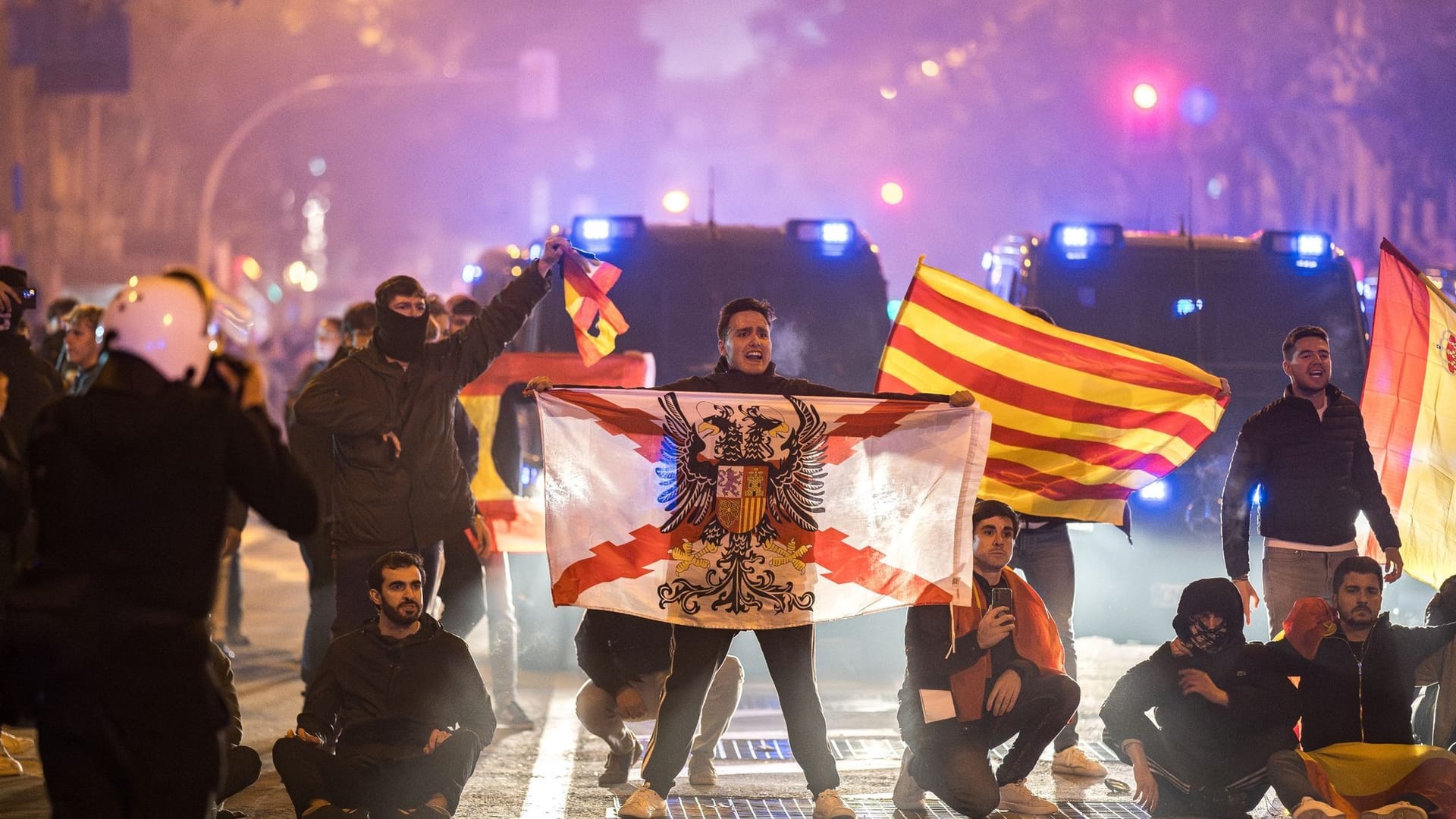 Spanien - Demonstrationen gegen Amnestie Spanien - Demonstrationen gegen Amnestie