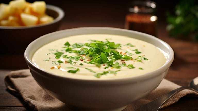 Kartoffelcremesuppe: Leckeres Kartoffel-Rezept mit Karotten und Sahne