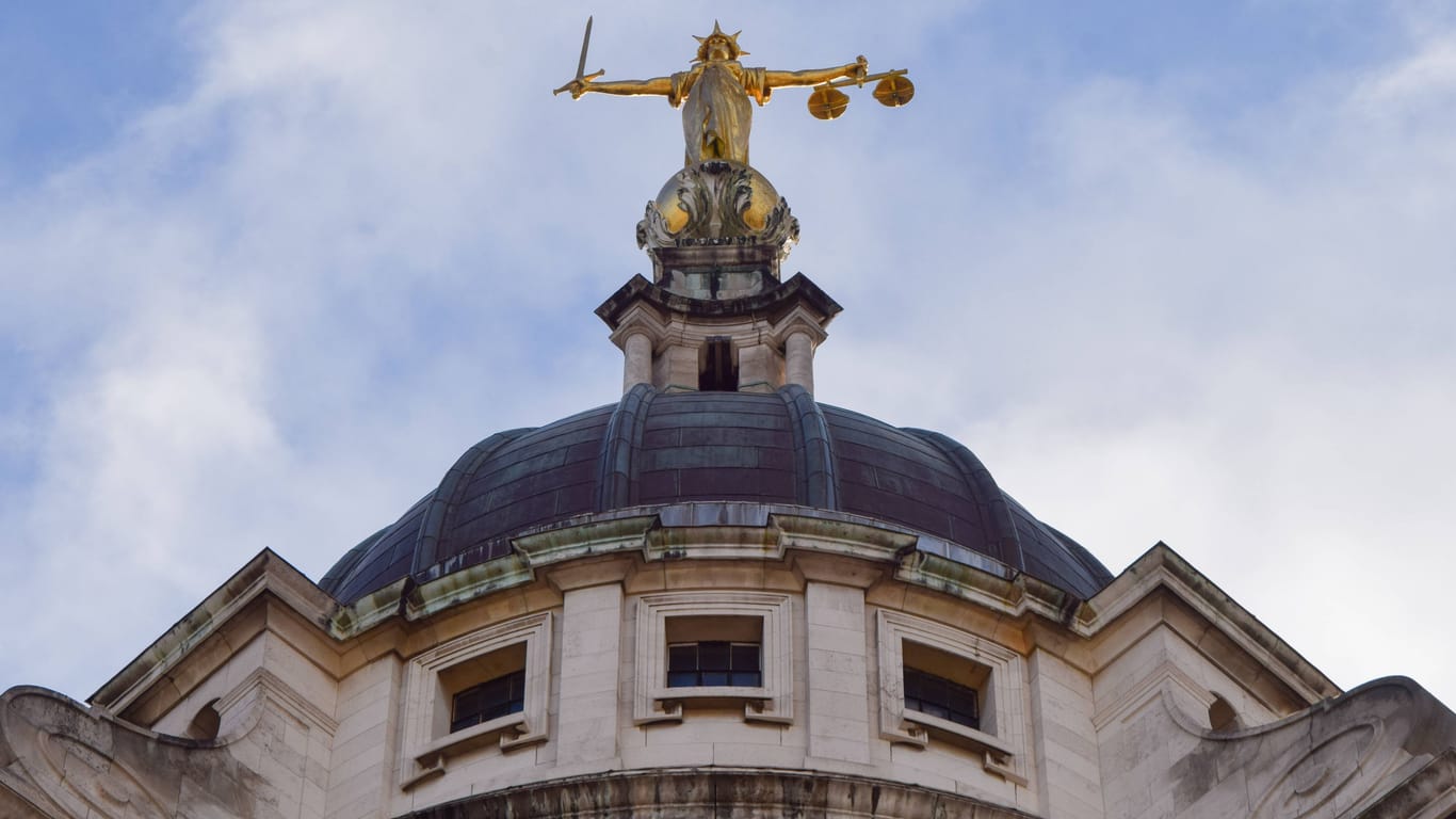 Der Strafgerichtshof Old Bailey in London (Archivbild): Ein Pärchen wurde wegen Mordes schuldig gesprochen.