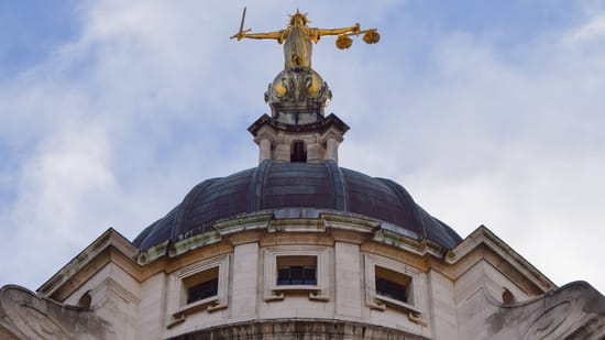 The Old Bailey Criminal Court in London (archive photo): This is where the case is being heard. (Source: Vuk Valcic)