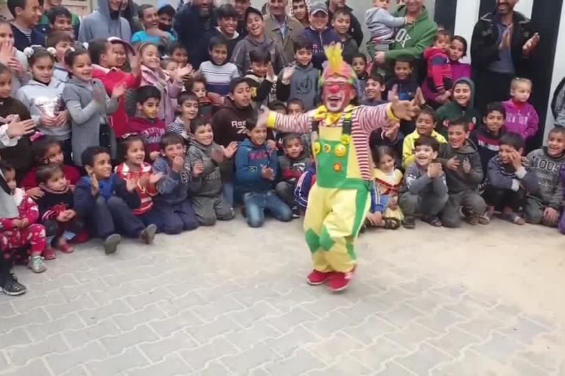 GAZA-CLOWN/