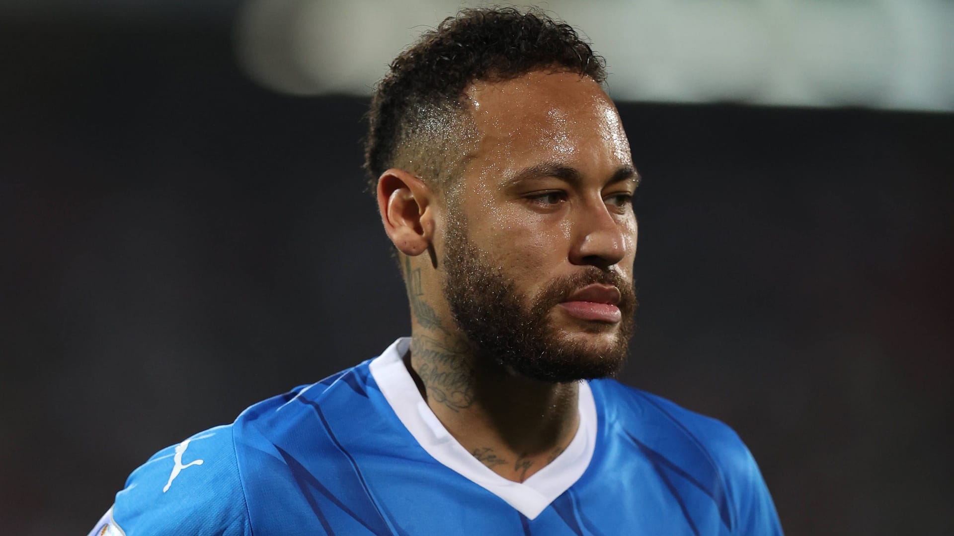 Neymar im Trikot von Al-Hilal: Der Brasilianer spielt seit August 2023 in Saudi-Arabien.