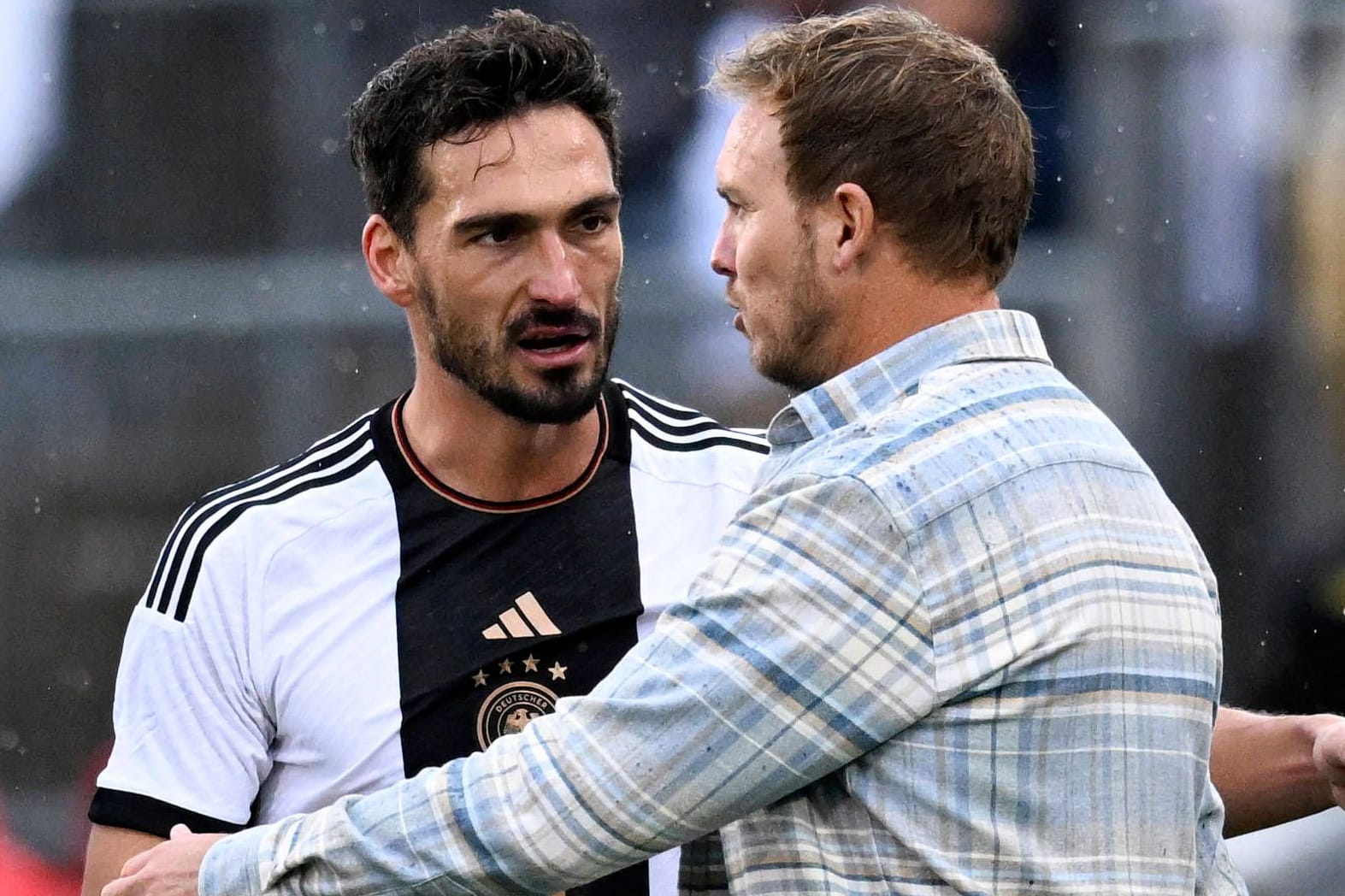 Mats Hummels (l.) und Julian Nagelsmann: Beide haben eine erfolgreiche EM im Visier.