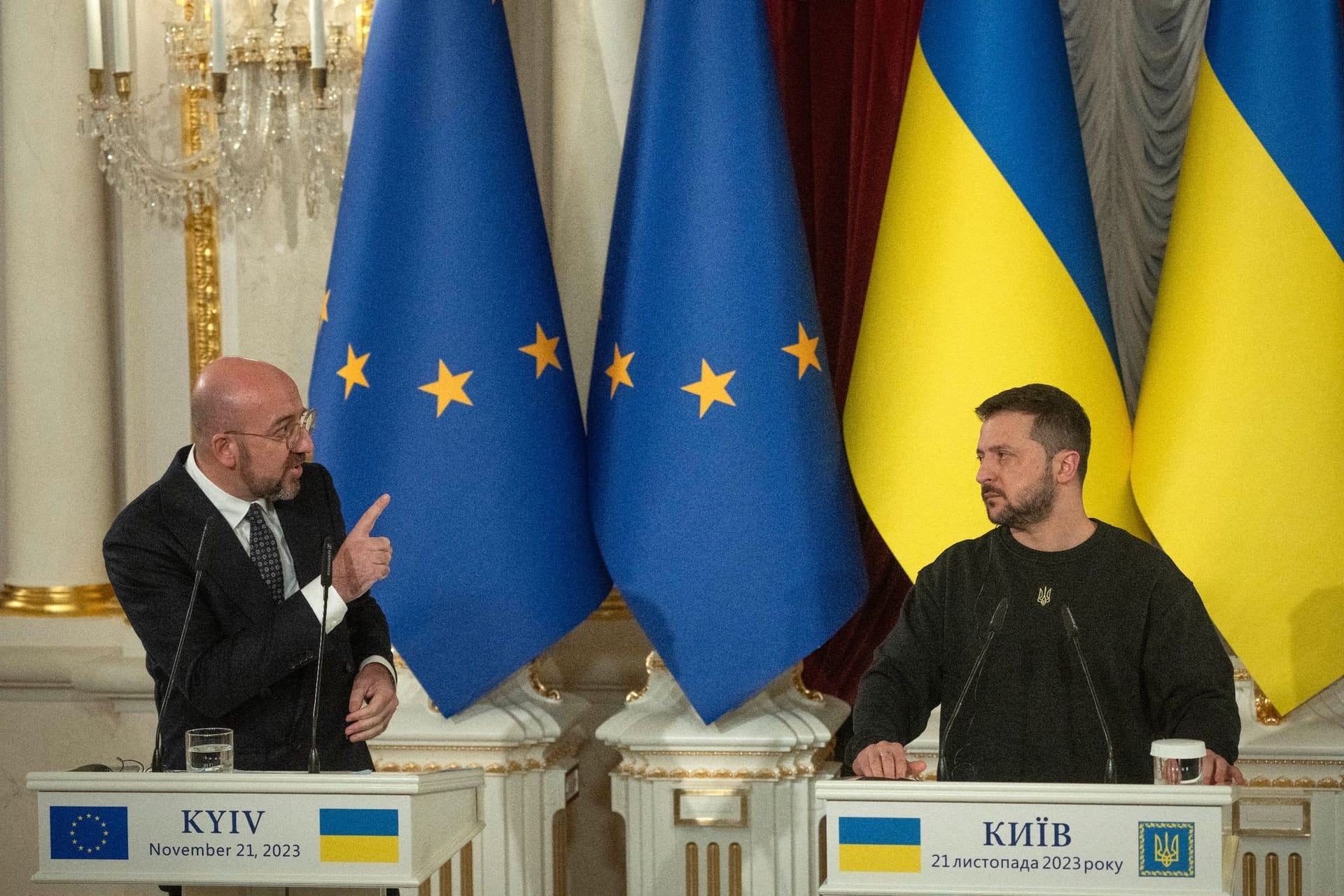 Charles Michel in der Ukraine