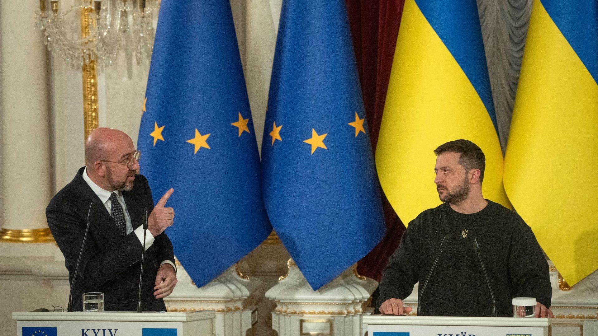 Charles Michel in der Ukraine Charles Michel in der Ukraine