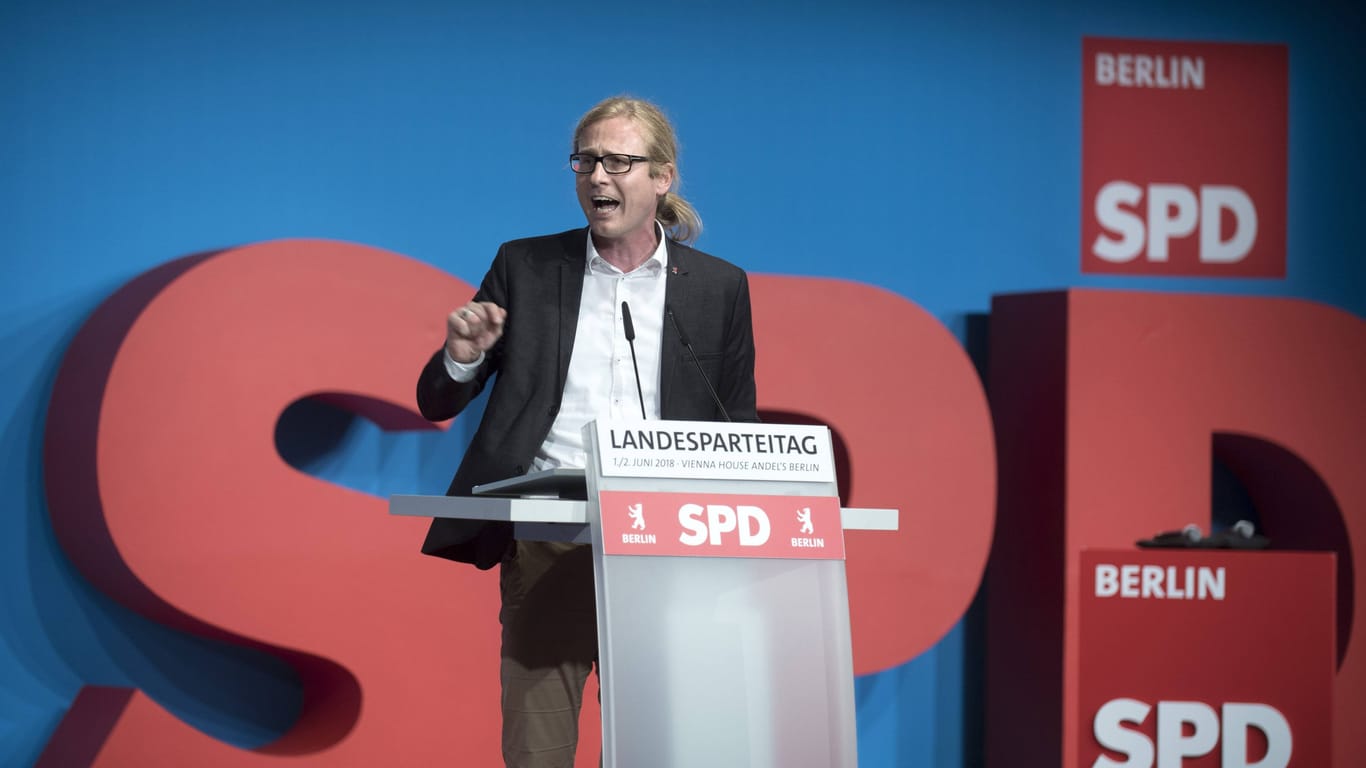 Kevin Hoenicke - Parteitag SPD Berlin DEU, Deutschland