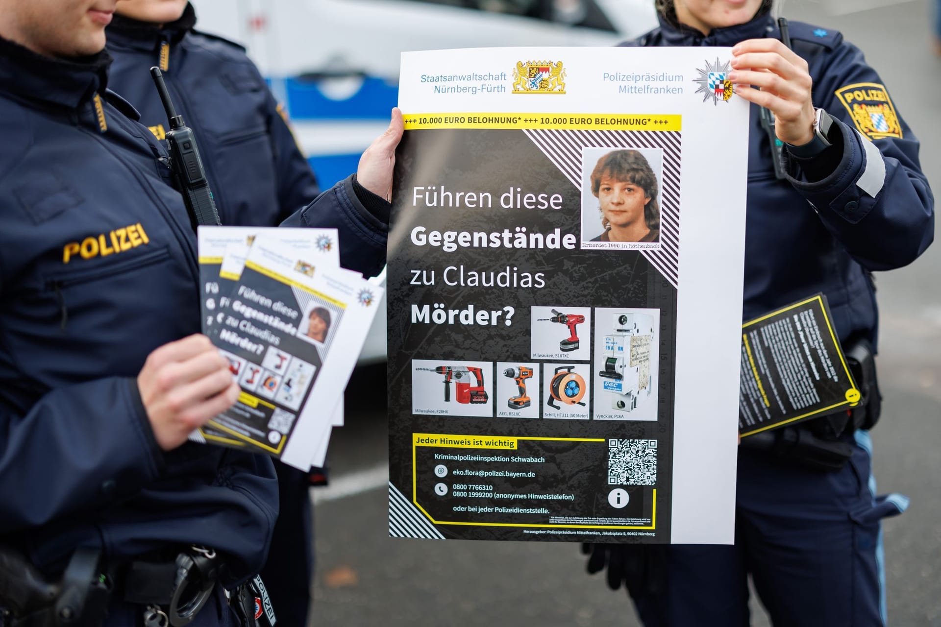 Das neue Plakat zum Cold Case "Claudia Obermeier".