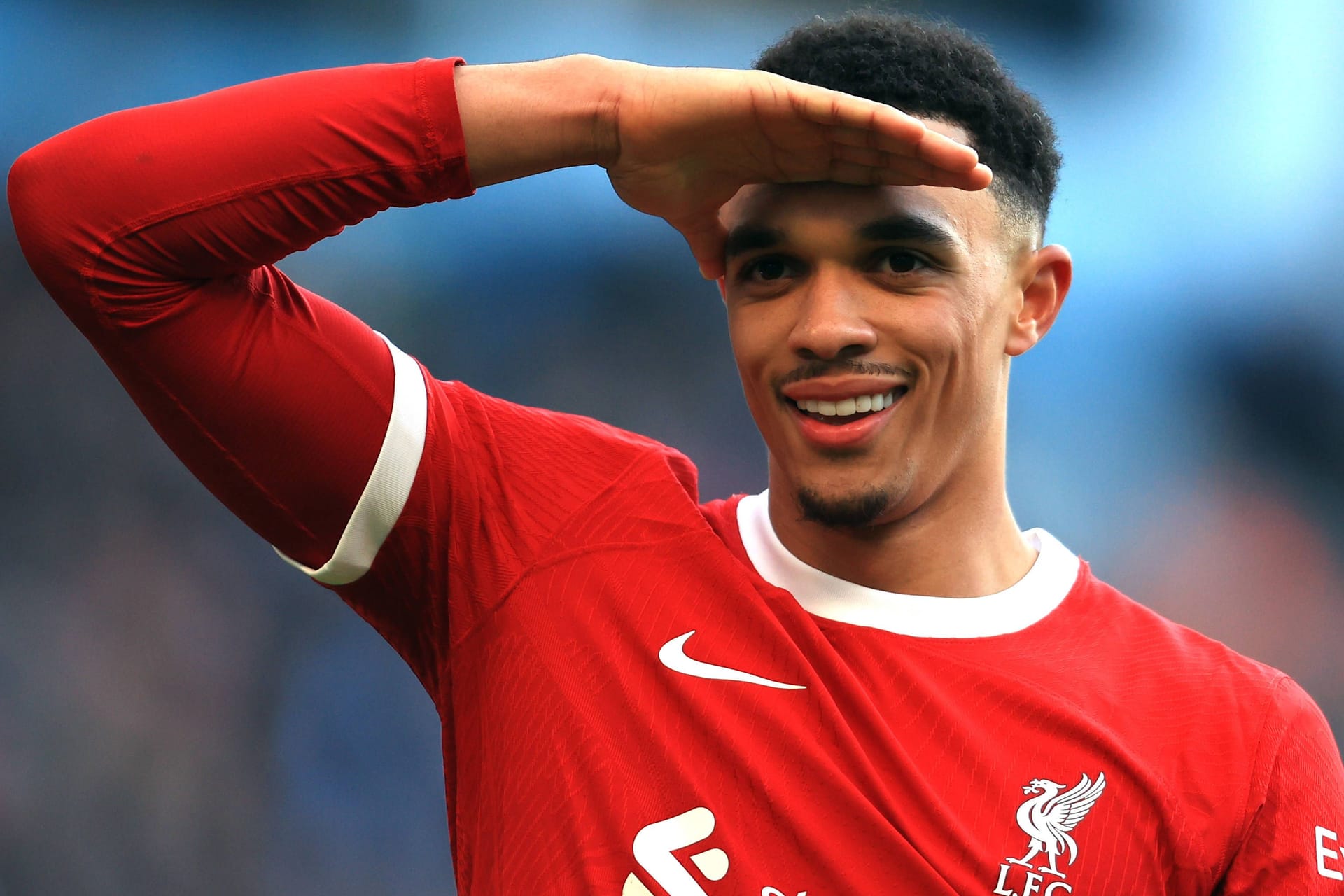 Trent Alexander-Arnold: Durch seinen späten Treffer durfte sich Liverpool über einen Punkt freuen.