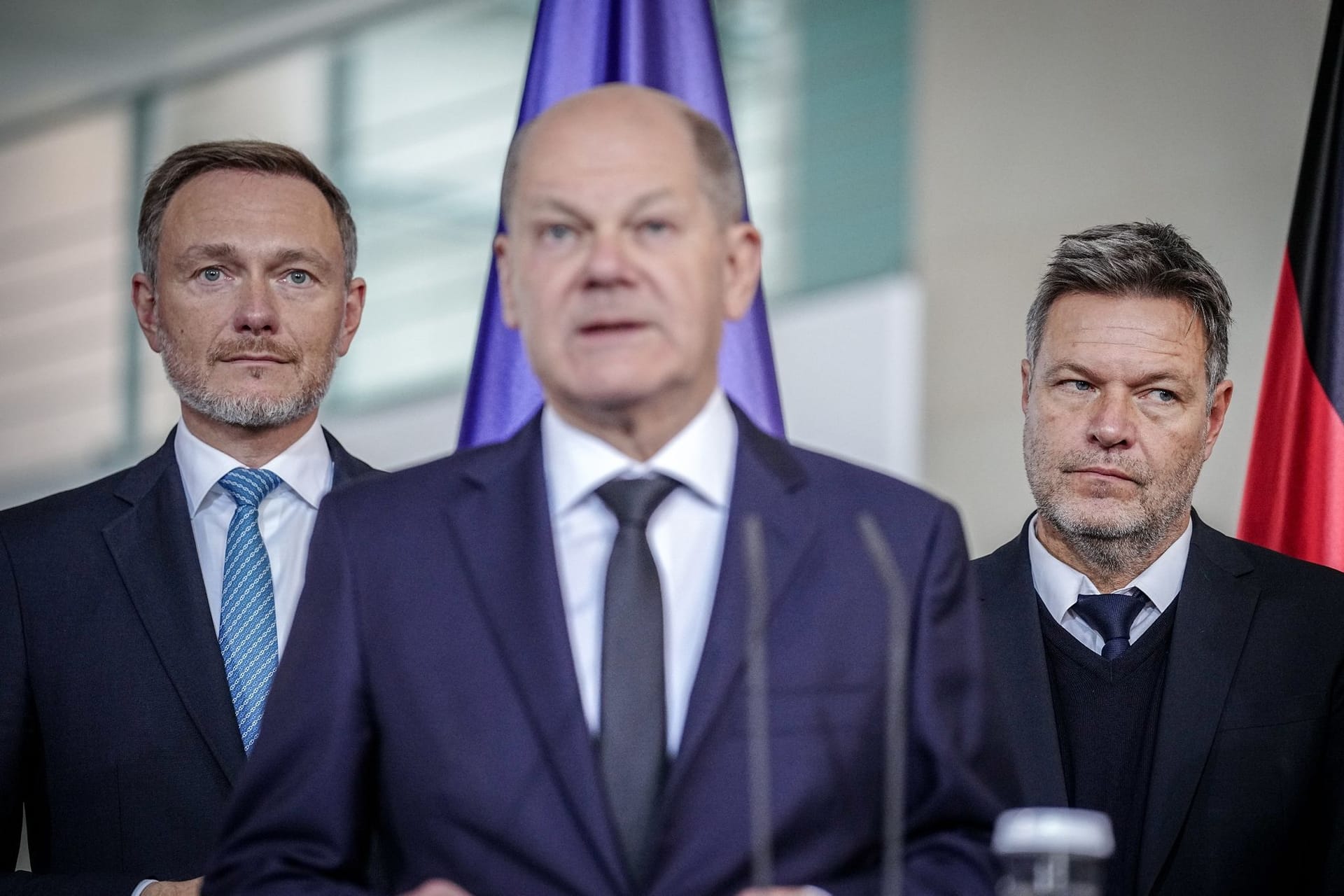 Lindner, Scholz, Habeck