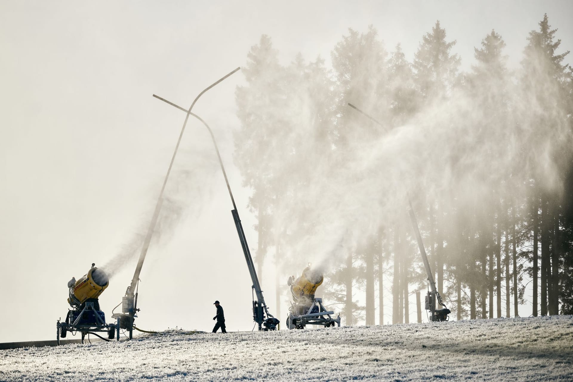 Erster Schnee im Sauerland erwartet