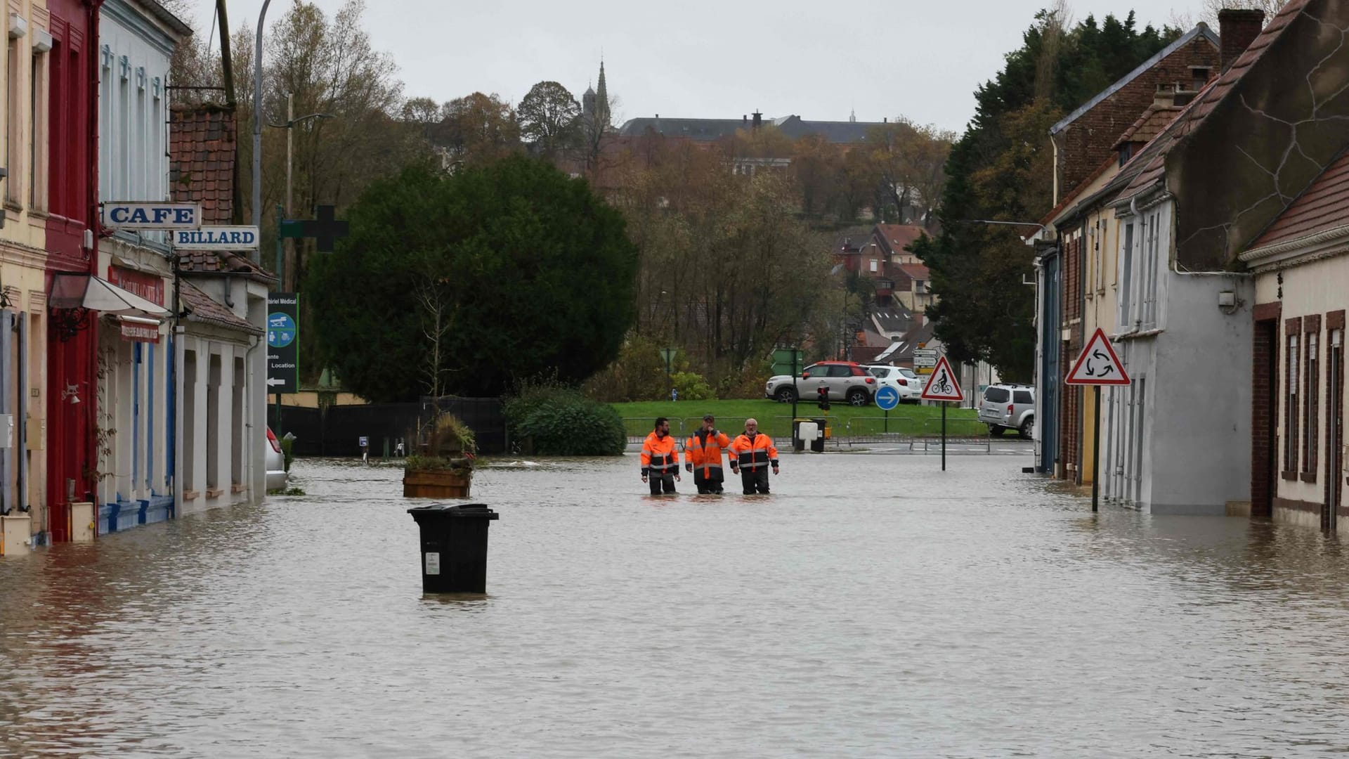 Überschwemmungen in Frankreich