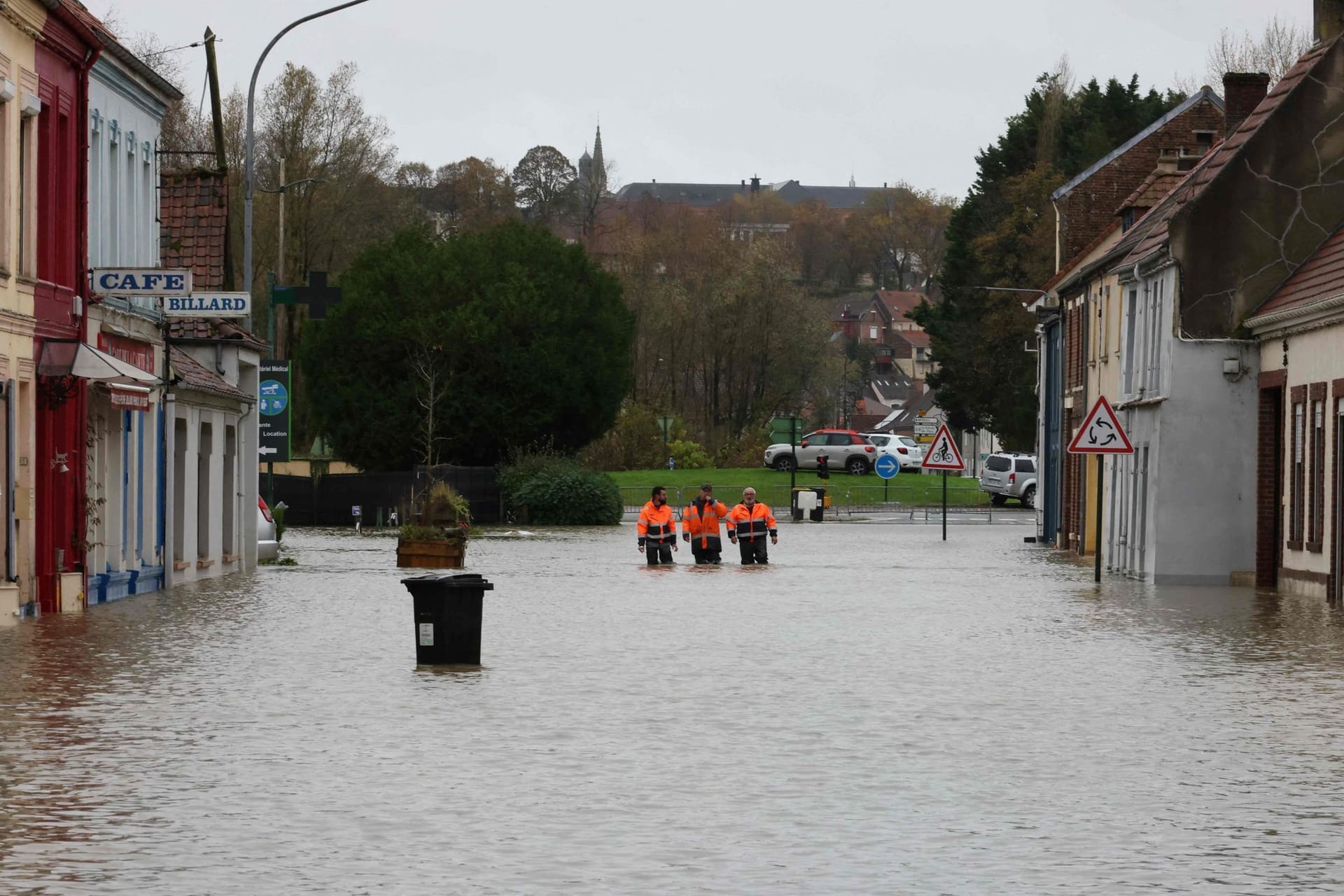 Überschwemmungen in Frankreich