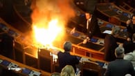 Albanien: Feuer und Eskalation im Parlament