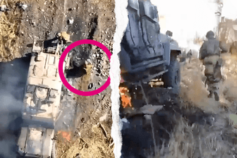 Aus nächster Nähe: Russischer Soldat filmt fehlgeschlagenen Angriff