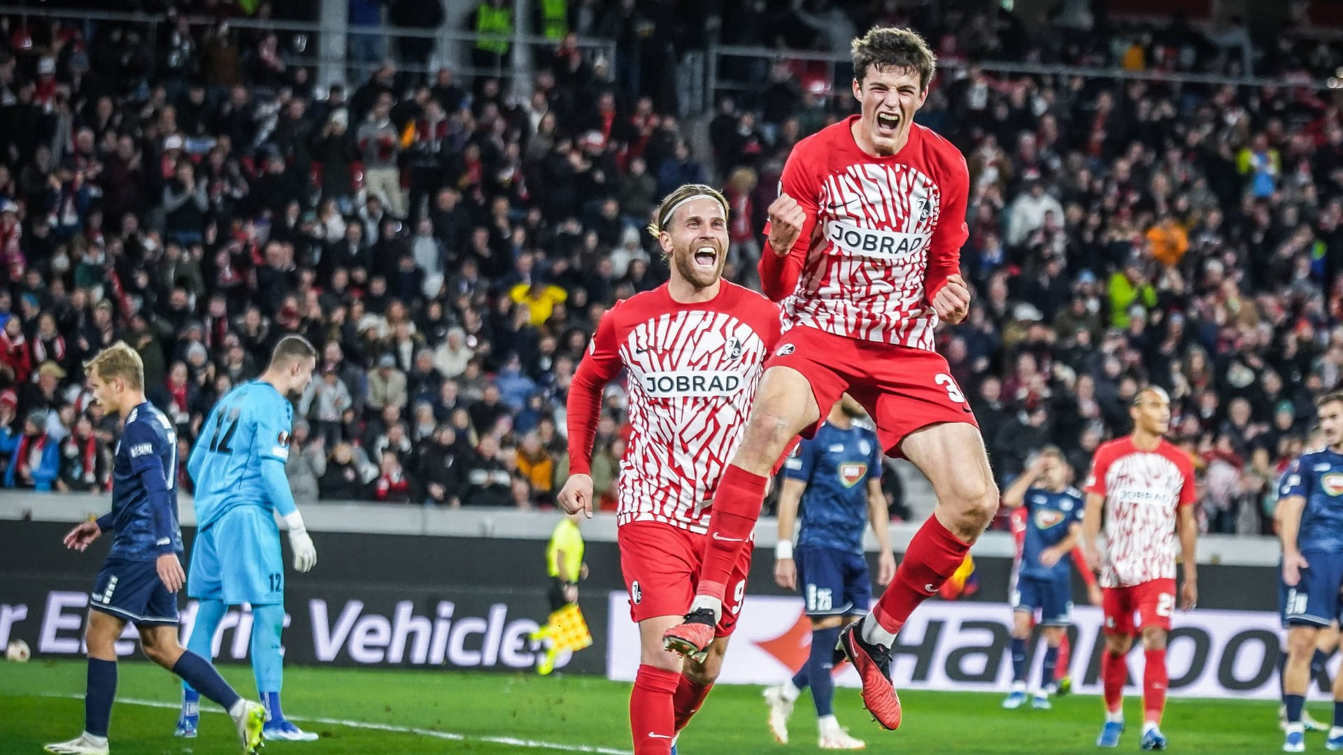 Traf zur Freiburg-Führung: Merlin Röhl.