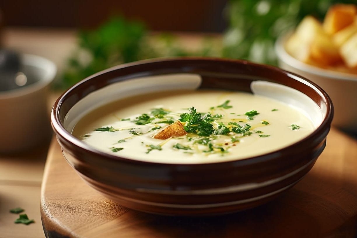 Kartoffelsuppe mit Majoran