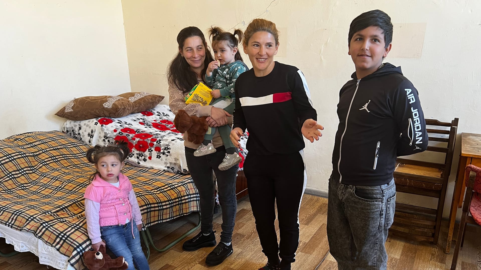 Geflüchtete aus Bergkarabach in Armenien: Sie sind aus Angst vor einer ethnischen Säuberung geflohen.