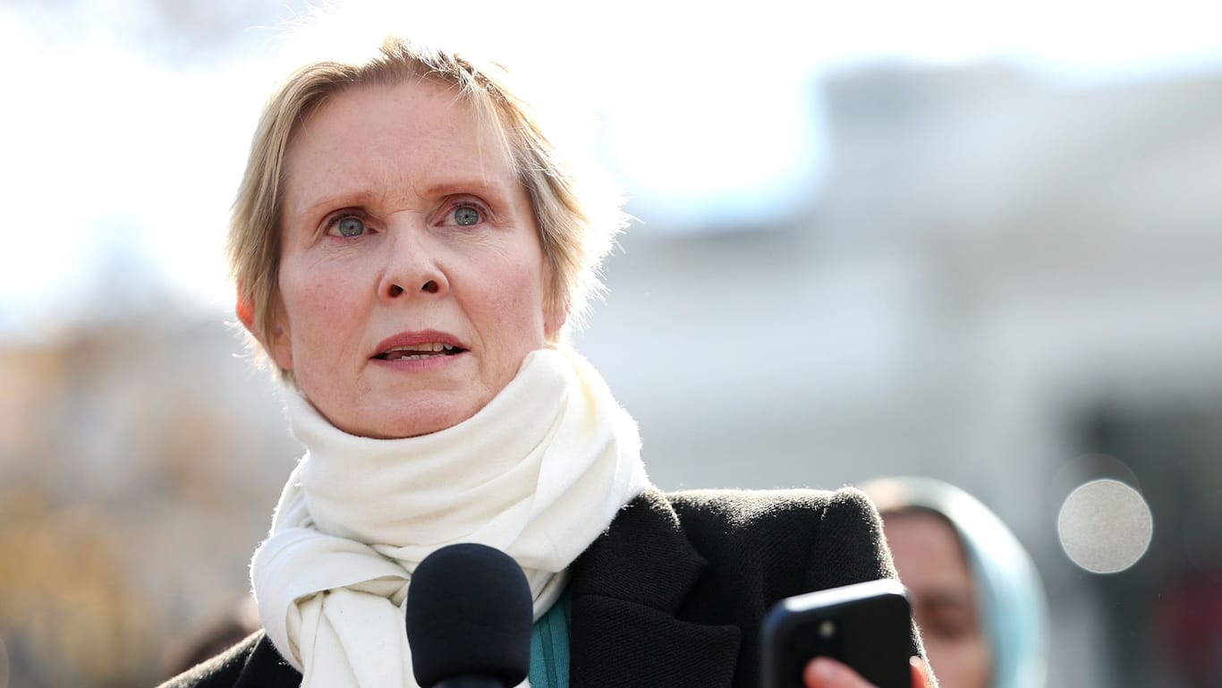 Cynthia Nixon: Die Schauspielerin will mit einem Hungerstreik dauerhafte Waffenruhe in Gaza erwirken.