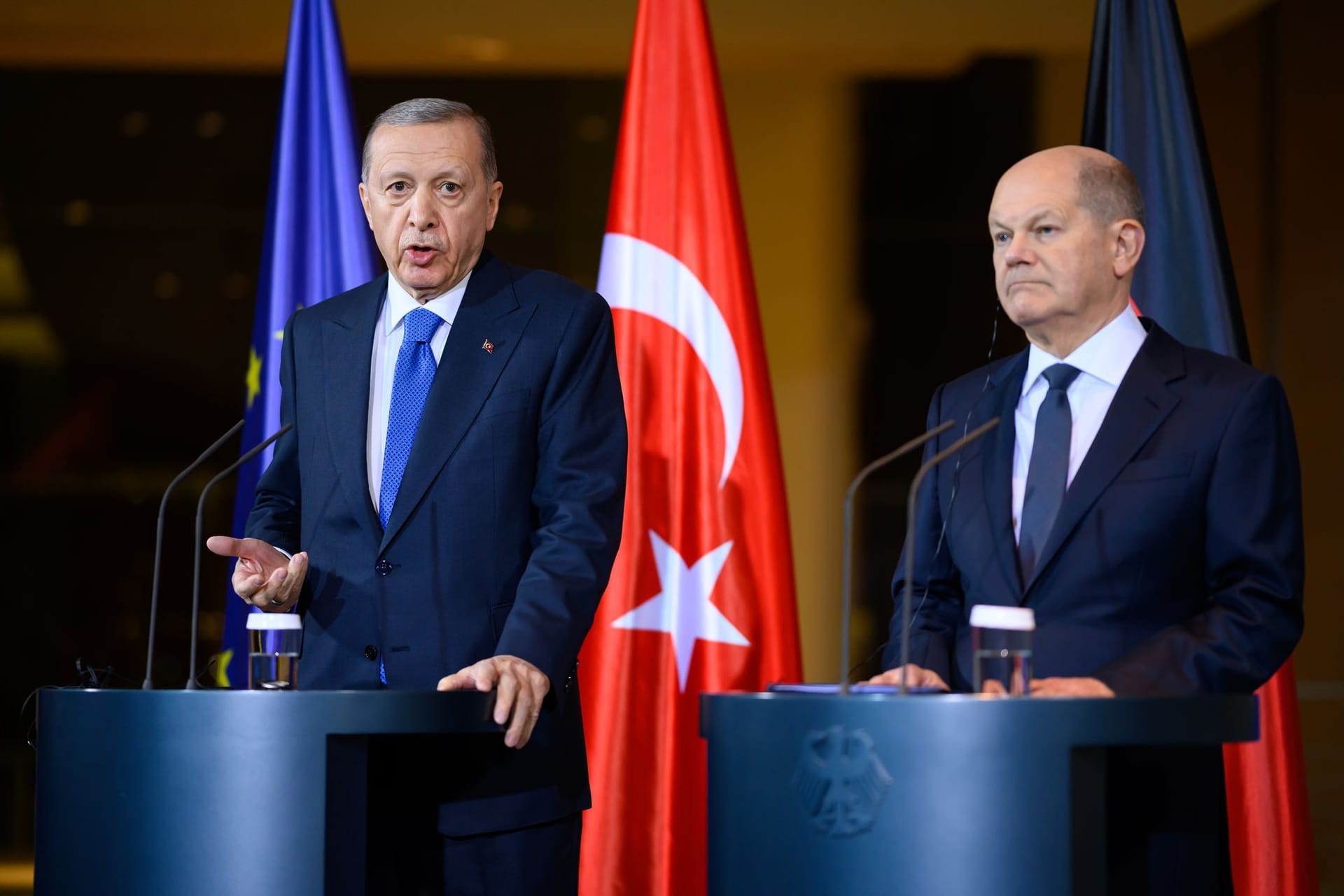 Erdogan und Scholz