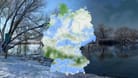 Schnee in Deutschland: Hier wird es weiß.
